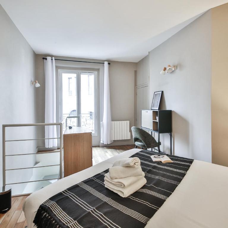 Triplex-6Pers-Porte Maillot-ArcdeTriomphe-Paris17 - Appartement 2 Chambres - 7