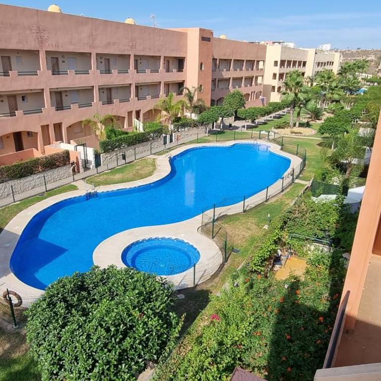 Apartamentos Paraiso Vera Playa, Ed Palmerston, Atico J a pie de Playa, piscina privada en solárium, WI-FI - Apartamento Ático - 20