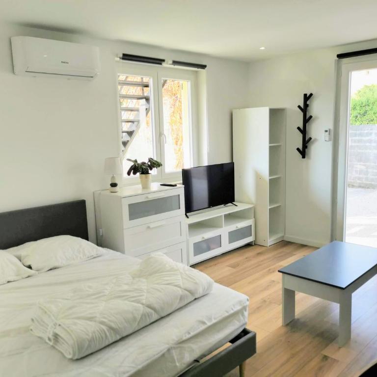 Appartement climatisé Golfe-Juan plage - Studio with Terrace - 3