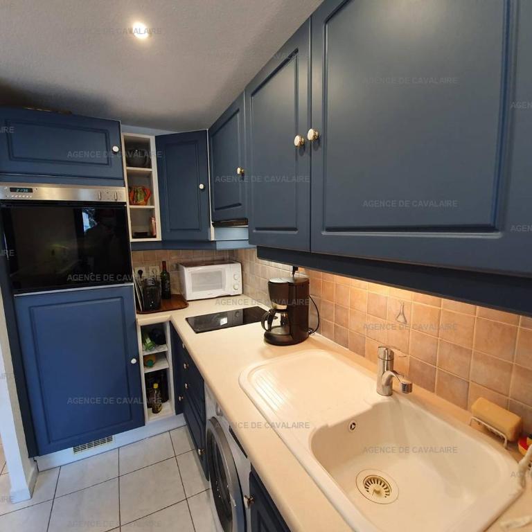 T2 climatisé au cœur de Cavalaire, avec terrasse, garage, proche des plages et commerces - FR-1-100-277 - Appartamento - 7