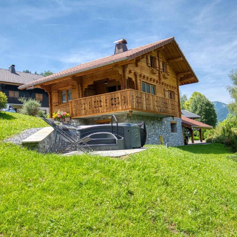 Chalet moderne avec jacuzzi, animaux admis, Morillon - Chalet 3 Chambres - 17