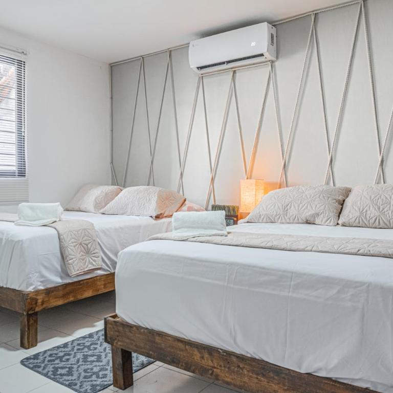 Pako Stays - Luxurious & Spacious 2 Bedroom Apartments Close to the Beach, Free Wi-Fi, Ideal Location in Downtown Cancun Centro - Two-Bedroom Apartment - 8