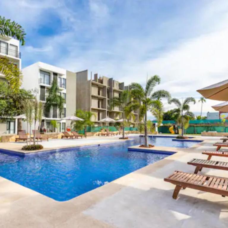 Apartamento Vacacional con Piscina en Puerto Vallarta - Apartamento de 3 dormitorios - 2
