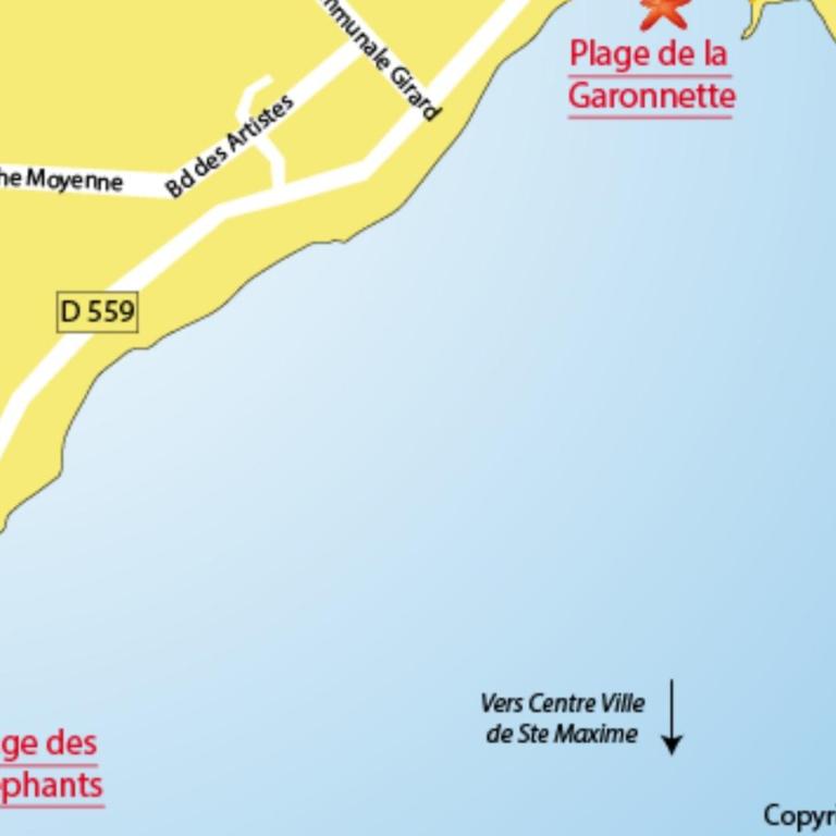 Villa Provençale â Sainte Maxime, Golf de Saint Tropez - Villa mit Meerblick - 80