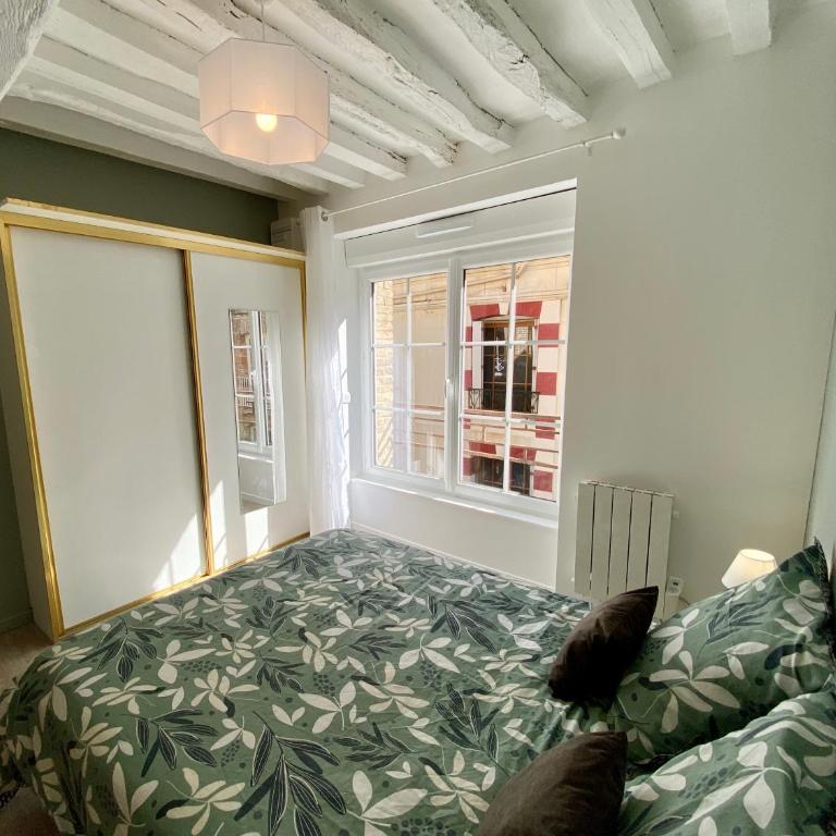 Le Confort Normand - Sur les quais & proxy plage - Chaleureux - Full équipé & netflix - Parking gratuit - Appartement 1 Chambre - 18