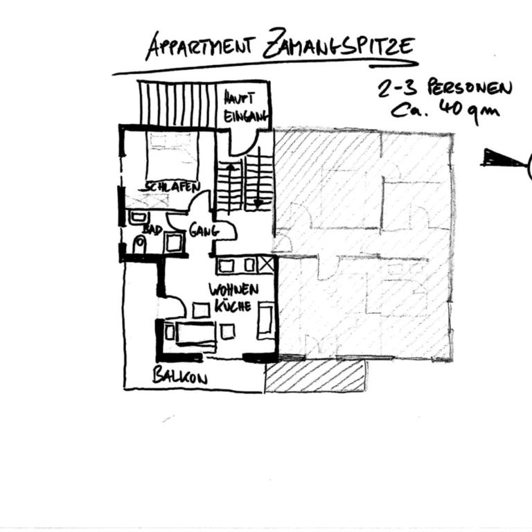 Haus Galgenul - Apartment mit Balkon - 7