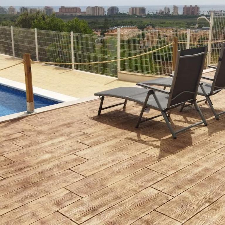 Chalet con piscina comunitaria y vistas al castillo en Peñiscola-3 terrazas-WIFI-parking - Casa de 3 dormitorios - 2