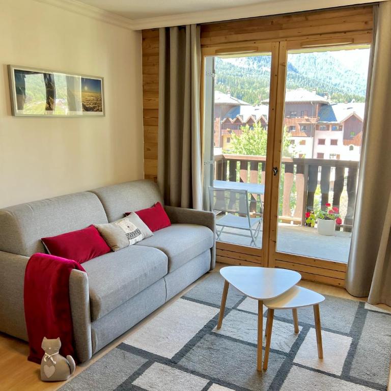Mont Blanc 43, vue Mont Blanc , balcon, parking - Appartement 1 Chambre - 27