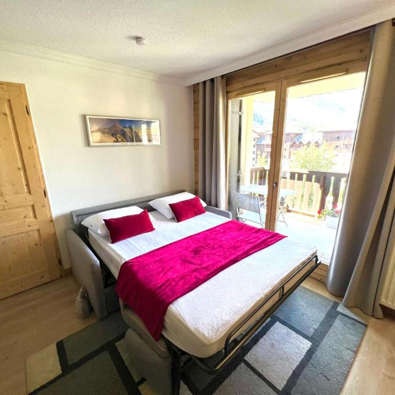 Mont Blanc 43, vue Mont Blanc , balcon, parking - Appartement 1 Chambre - 23