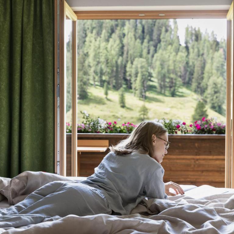 Berggasthaus Höllensteinhütte - Deluxe-Doppelzimmer mit Panoramablick - 3