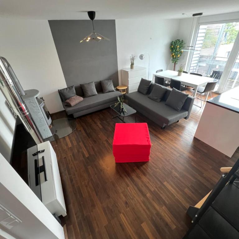 Penthouse-Wohnung - Balkon - Dachterrasse - Zentrum - Apartment mit 2 Schlafzimmern - 1
