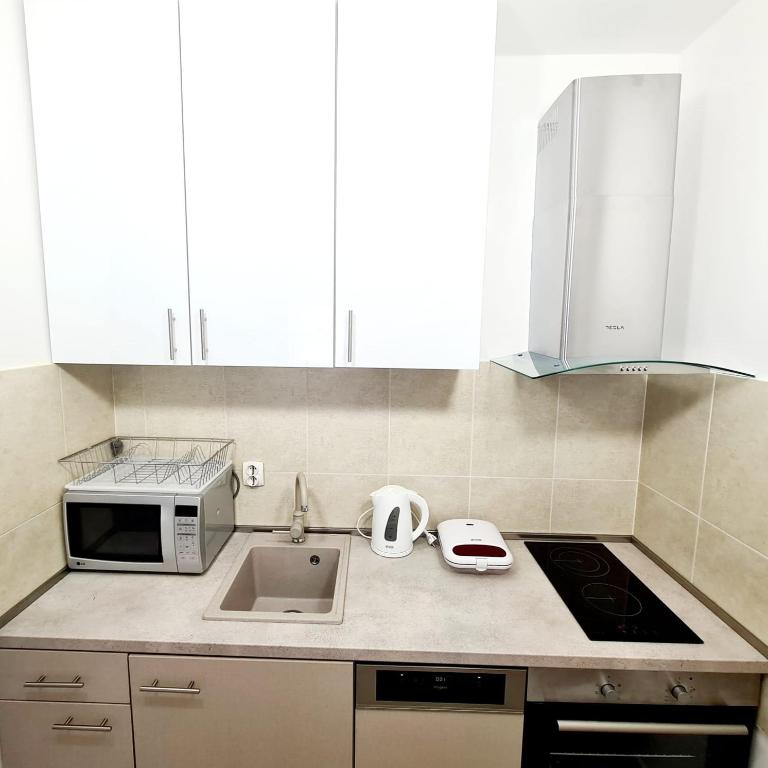 Becici Studio Apartment - Studio s King-sajz Krevetom i Sofom na Izvlačenje - 8