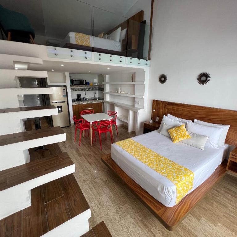 BOF Apartments Cancun - Apartamento Estudio con vistas al mar - 3