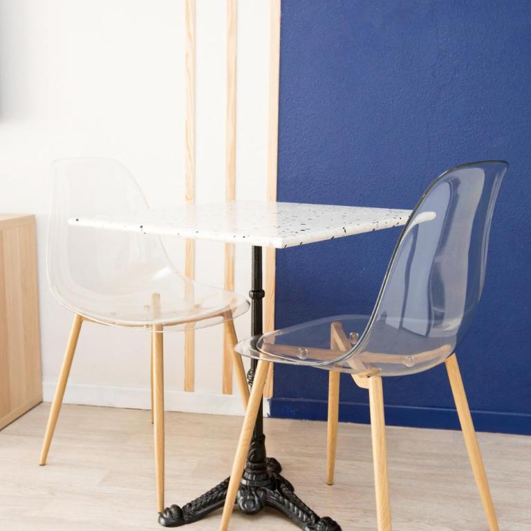 Grand studio avec climatisation, balcon proche gare centre ville - Apartamento de 1 dormitorio - 5