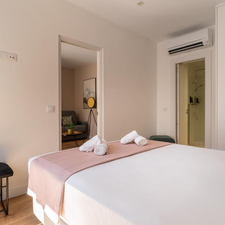 Limehome Madrid Calle de Fomento - estancia temporal - One-Bedroom Apartment with Balcony - 13
