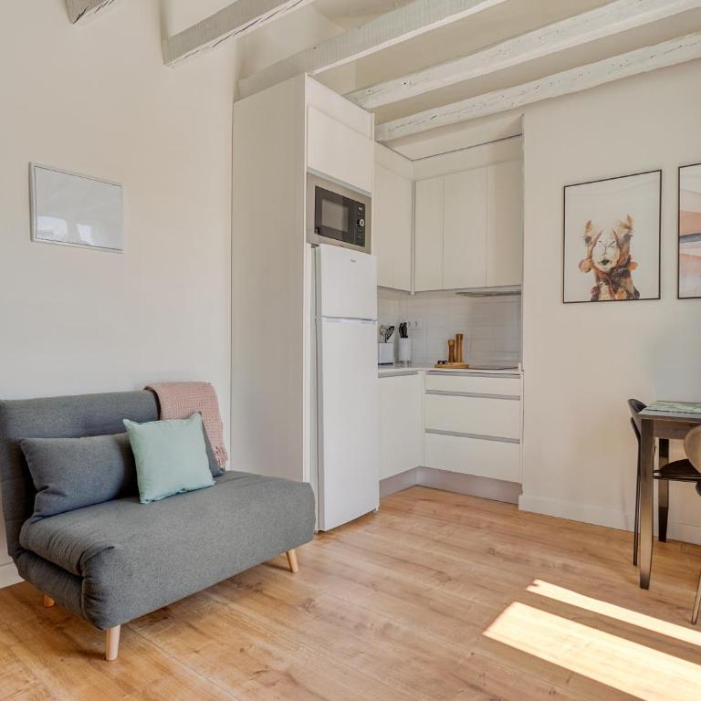 Limehome Madrid Calle de Fomento - estancia temporal - One-Bedroom Apartment with Terrace - 6