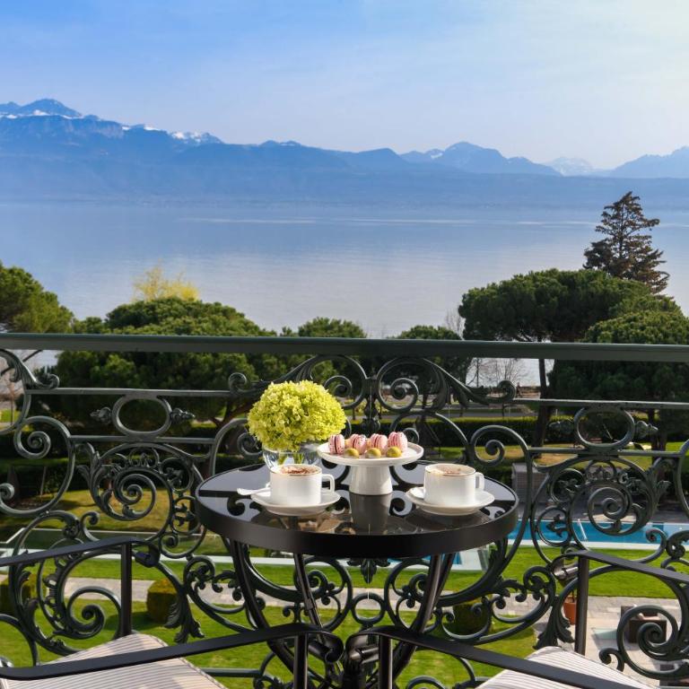 Beau-Rivage Palace - Junior Suite Beau Rivage mit Seeblick - 1