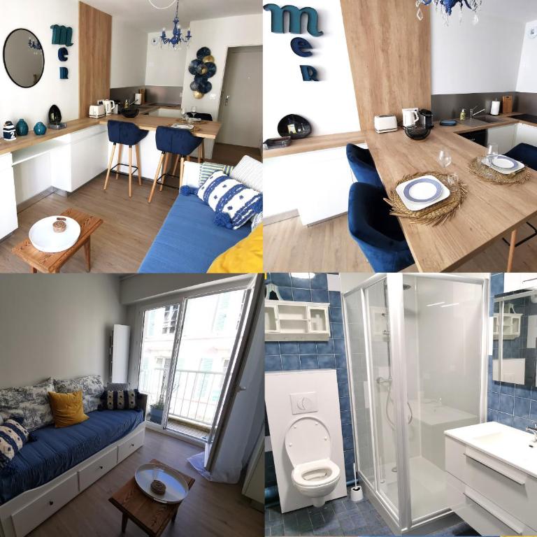Le Palais Blanc - A 90m de la Grande Plage - Parking prive - Monolocale con Balcone - 1