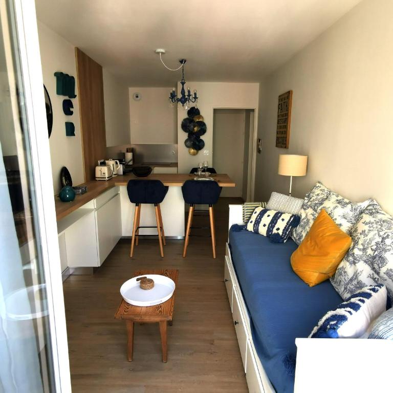 Le Palais Blanc - A 90m de la Grande Plage - Parking prive - Monolocale con Balcone - 4
