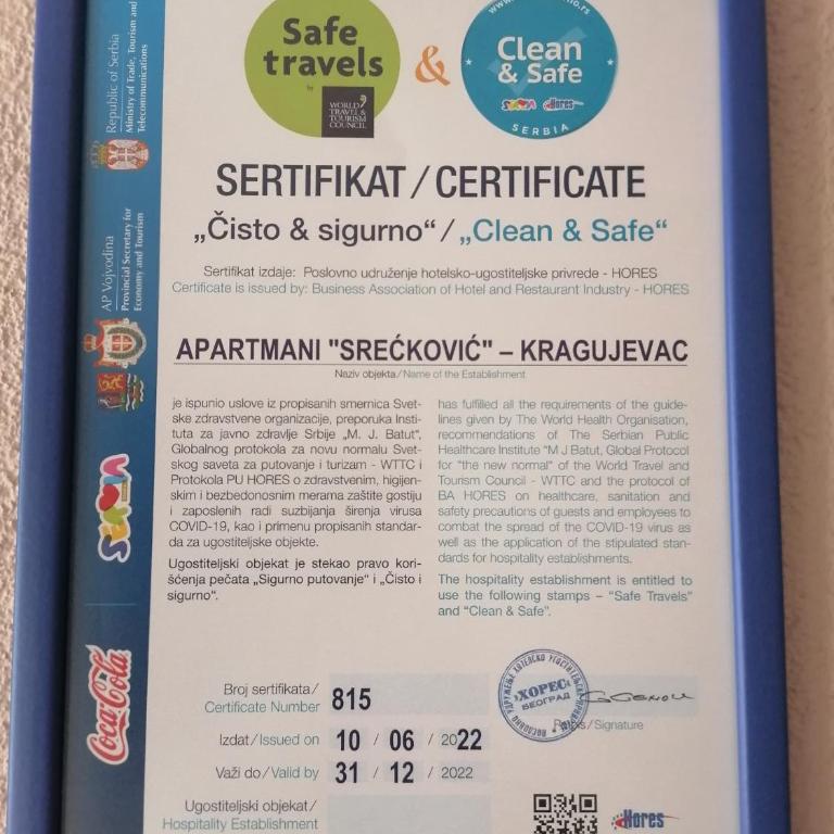 Sreckovic Apartmani 1 - One-Bedroom Apartment - 6