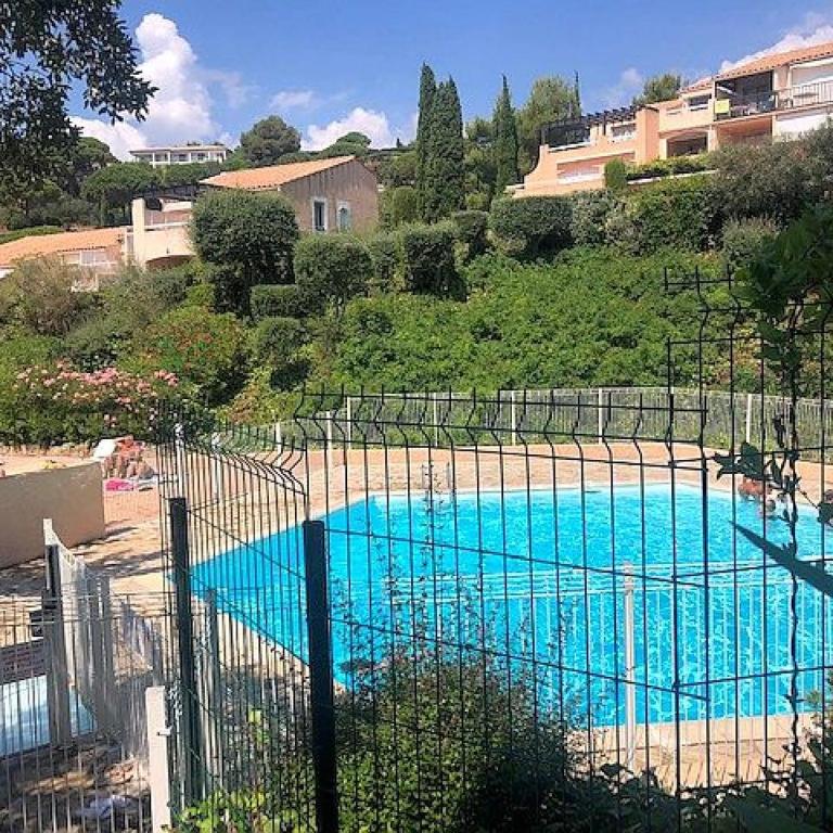 Studio Cabine Vue Mer Rare Résidence Les Coteaux de la Nartelle Myosotis 252 - 7 jours Minimum - Apartment mit 2 Schlafzimmern - 17