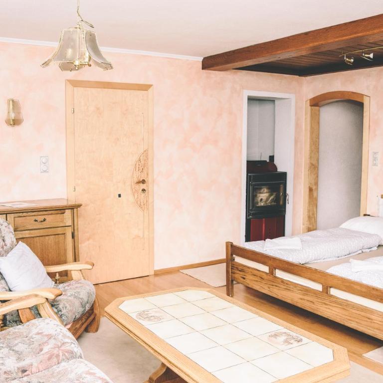 Pension s'Platzl Stuhleck - Apartment mit 2 Schlafzimmern und Balkon - 8