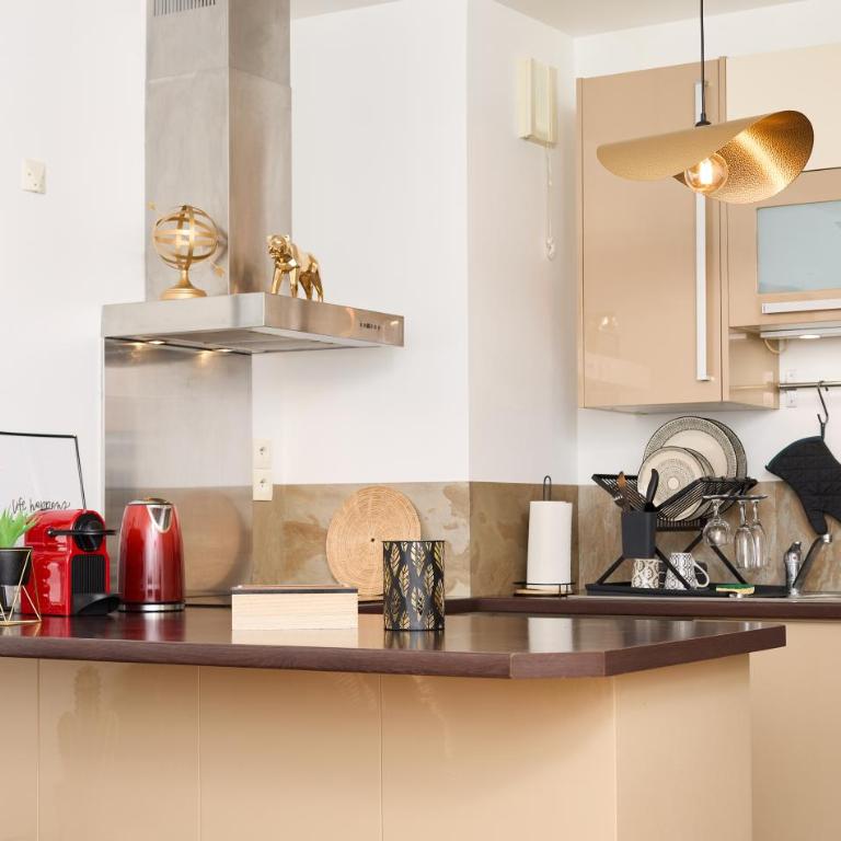 Appartement Wakandais-proche Disney, parking & wifi - Appartamento con 1 Camera da Letto - 5