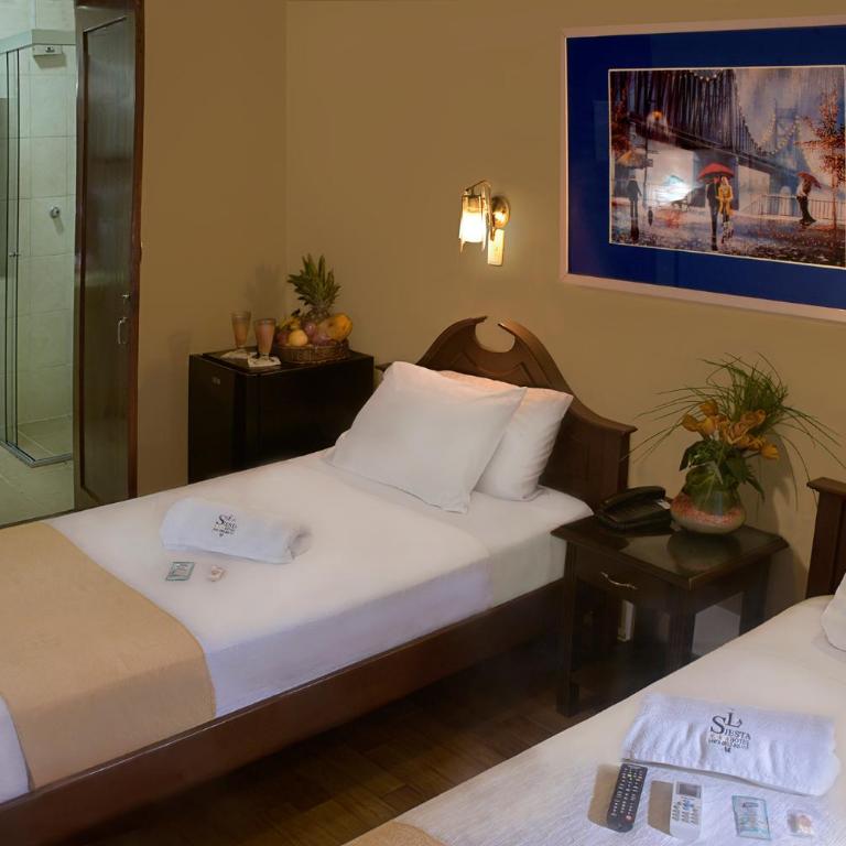 La Siesta Hotel - Habitación Doble Estándar - 2 camas - 5