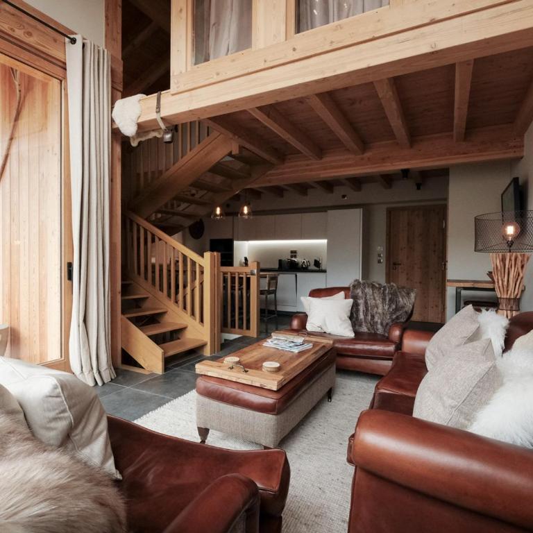 Chalet confort 6 pers, accès pistes, sauna, parking inclus - FR-1-344-783 - Chalet - 2
