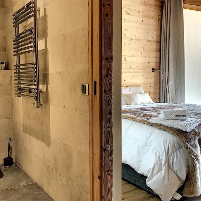 Chalet confort 6 pers, accès pistes, sauna, parking inclus - FR-1-344-783 - Chalet - 7