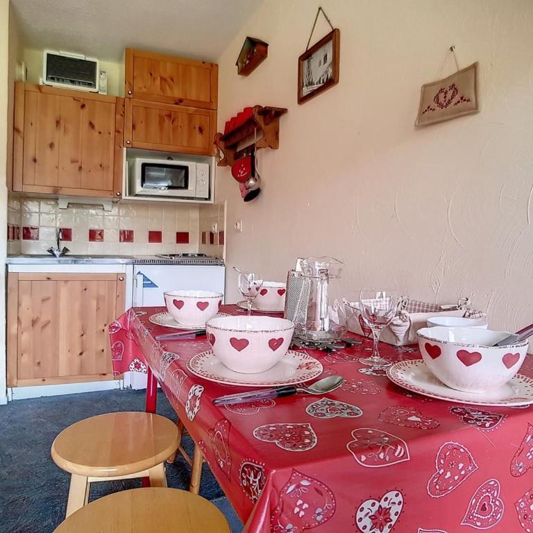 Studio cabine 4 pers. proche pistes avec balcon et parking - FR-1-344-863 - Studio - 3