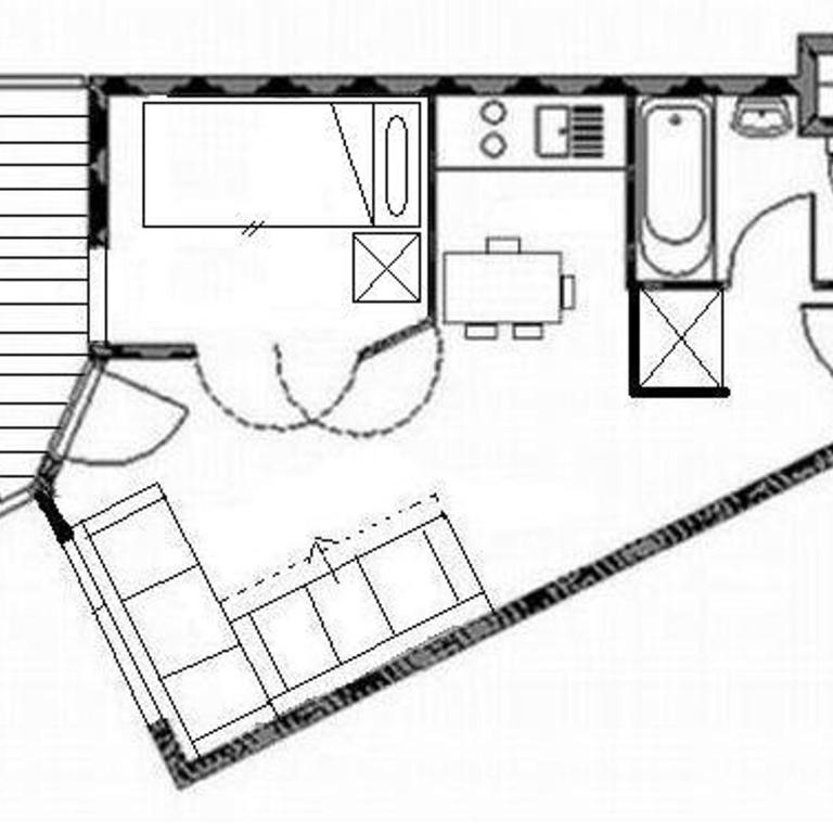 Appartement lumineux proche des pistes avec balcon - FR-1-344-982 - Apartment - 12