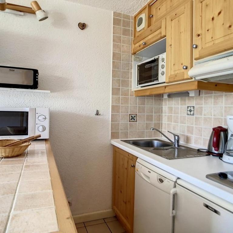 Studio confortable au pied des pistes avec balcon - FR-1-344-1018 - Studio - 6