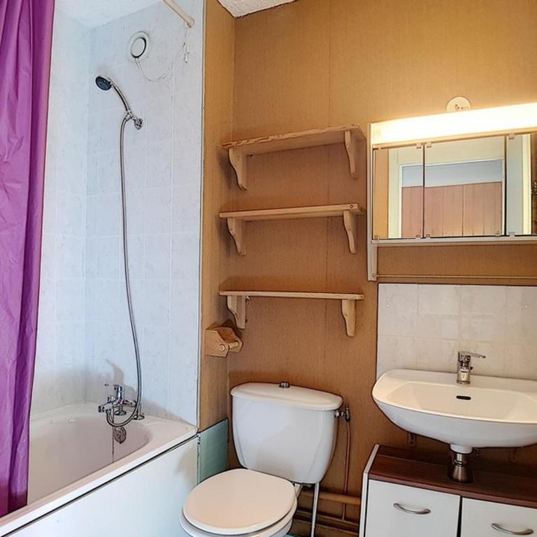 Studio ski aux pieds avec balcon exposé Sud-Ouest - FR-1-344-1000 - Studio - 9