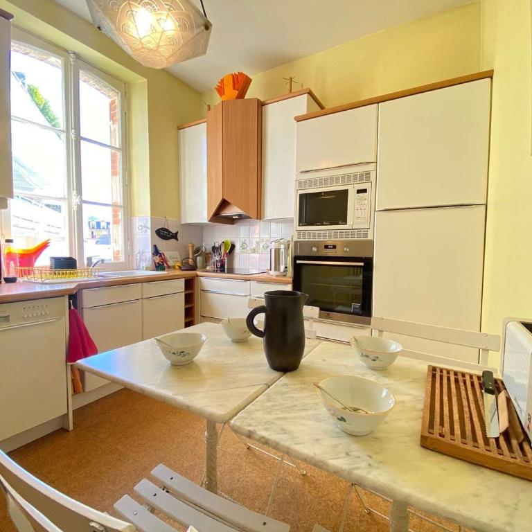 Appartement duplex 5 pièces, 6 couchages au cœur de La Baule avec terrasse, parking et tous commerces à pied - FR-1-245-71 - Appartamento (6 Adulti) - 7