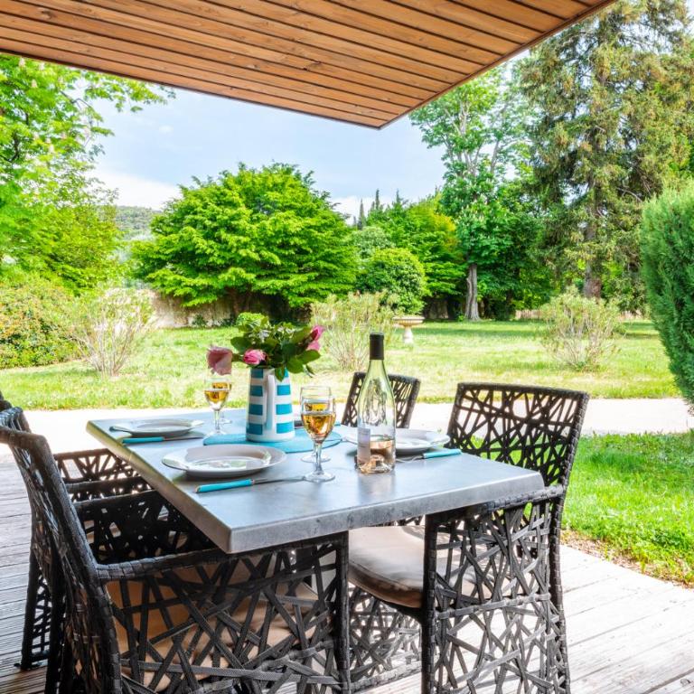 Hôtel & SPA Ventoux Provence "Domaine des Tilleuls" - Cottage - Vue sur Jardin - 10