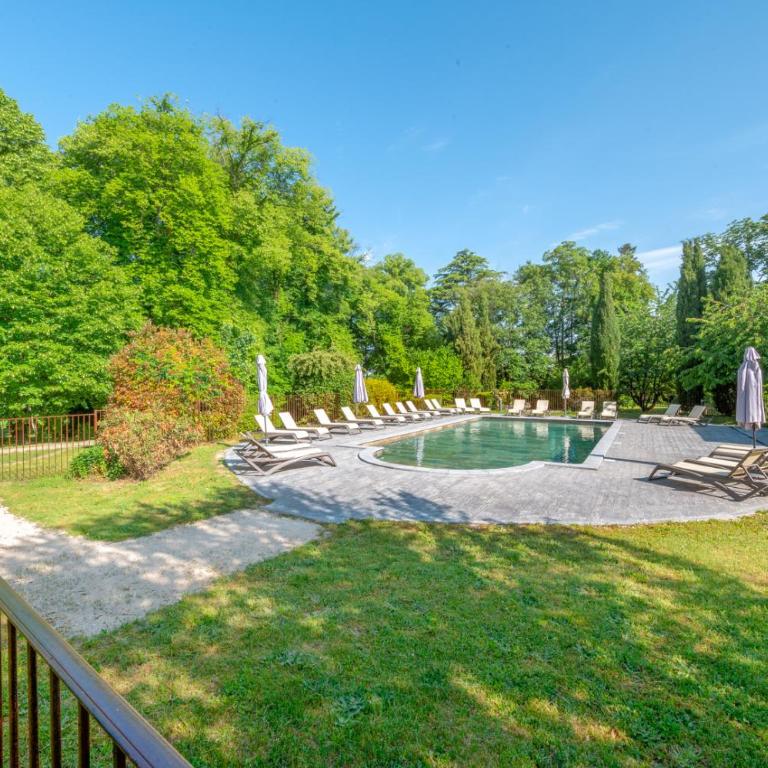 Hôtel & SPA Ventoux Provence "Domaine des Tilleuls" - Chambre Triple - Vue sur Jardin - 6