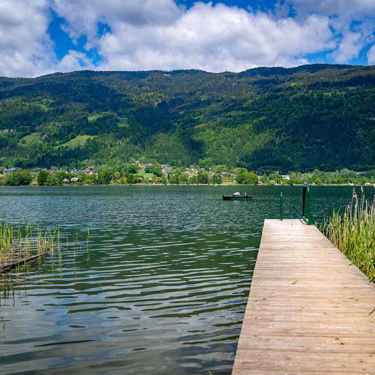 Pension Strauß - Doppelzimmer mit Balkon und Seeblick - 5