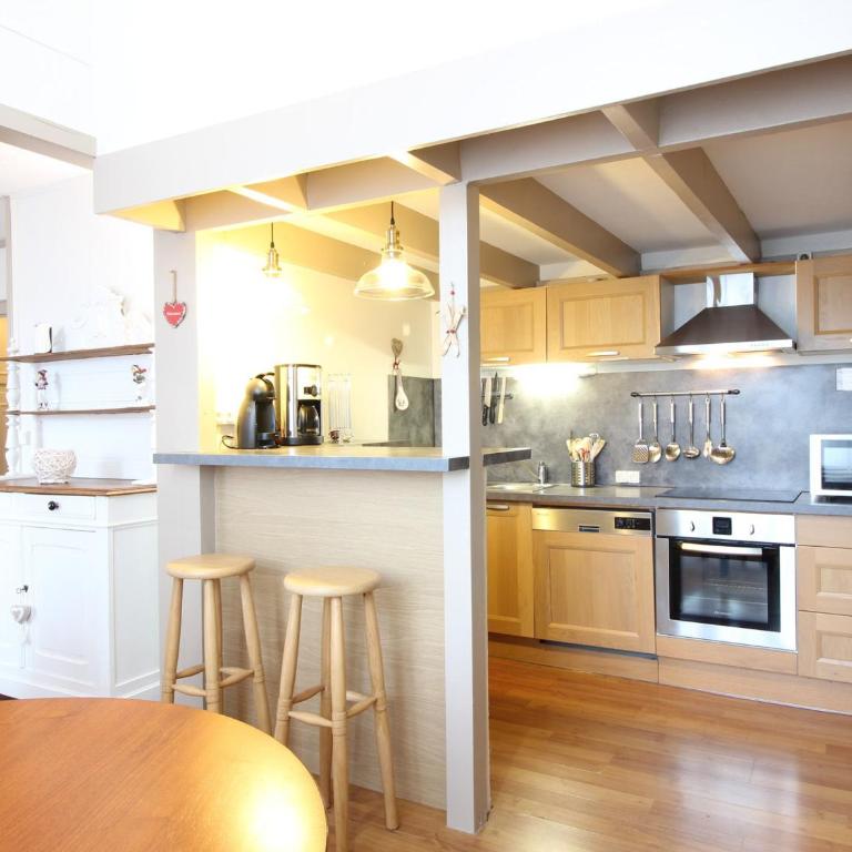 Appartement T2 bis cosy avec Wi-Fi, 100m du centre, 6 pers., cave ski & vélos - FR-1-608-214 - Apartment (6 Adults) - 4