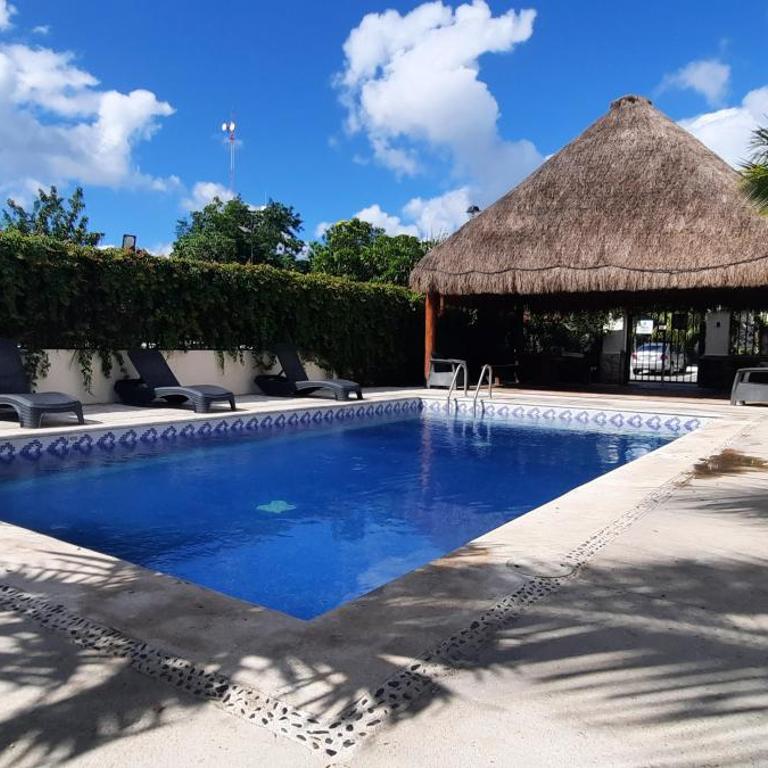 Apartamento En Fraccionamiento Privado 6 Personas, 5 Camas, Piscina cerca de la Playa - Two-Bedroom Apartment - 3