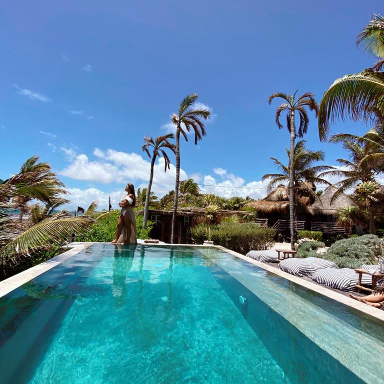 Playa Esperanza Tulum - Habitación Doble con baño privado externo - 1