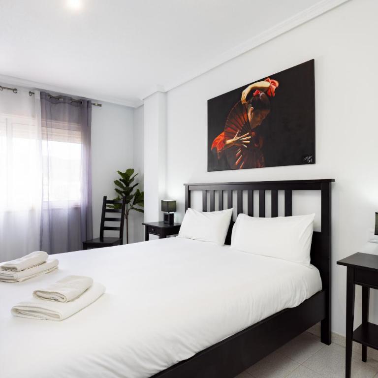 Black and white apartment FREE WIFI - Apartamento con vistas al mar - 16