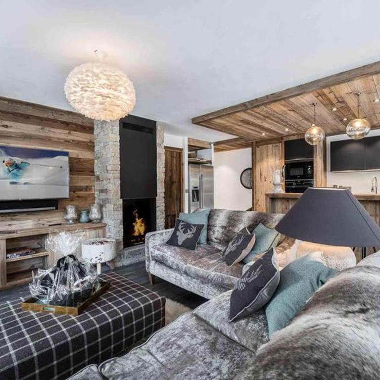 Duplex luxueux 10p avec cheminée, 500m des pistes à Val d'Isère - FR-1-567-11 - Appartement (10 Adultes) - 2