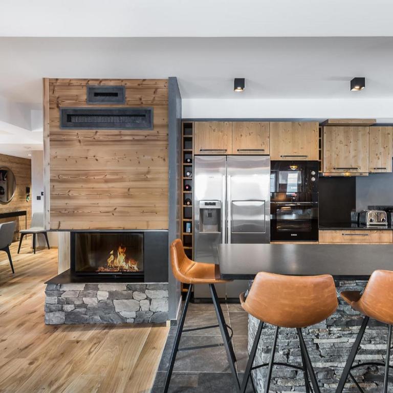 Appartement spacieux, cosy avec cheminée, proche pistes et école de ski, idéal pour familles - FR-1-567-12 - Appartement (10 Adultes) - 3