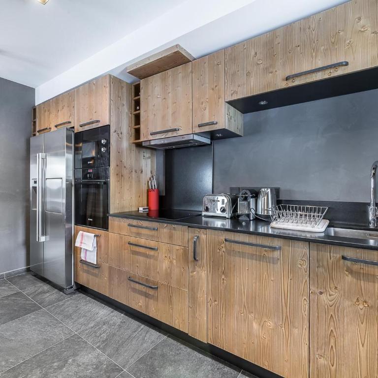 Appartement spacieux, cosy avec cheminée, proche pistes et école de ski, idéal pour familles - FR-1-567-12 - Appartement (10 Adultes) - 4