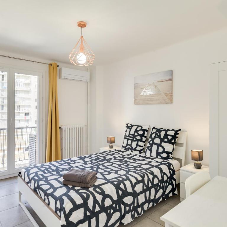 Appartement Gare St Charles Vieux Port - Appartement avec Balcon - 9