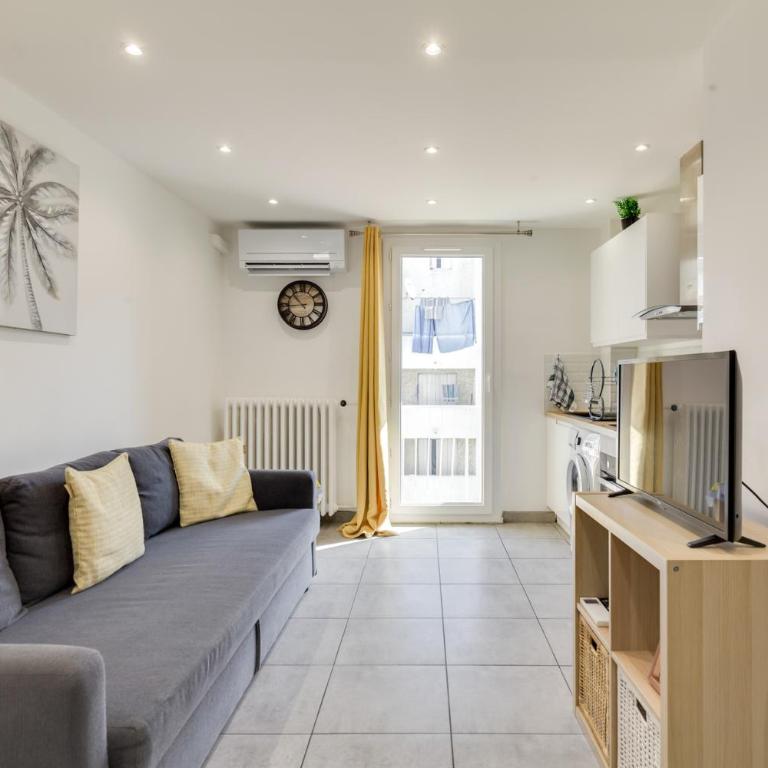 Appartement Gare St Charles Vieux Port - Appartement avec Balcon - 4