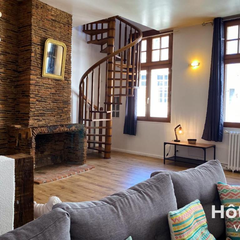 T3 Duplex charme de l'ancien - coeur de ville - Appartement - 14