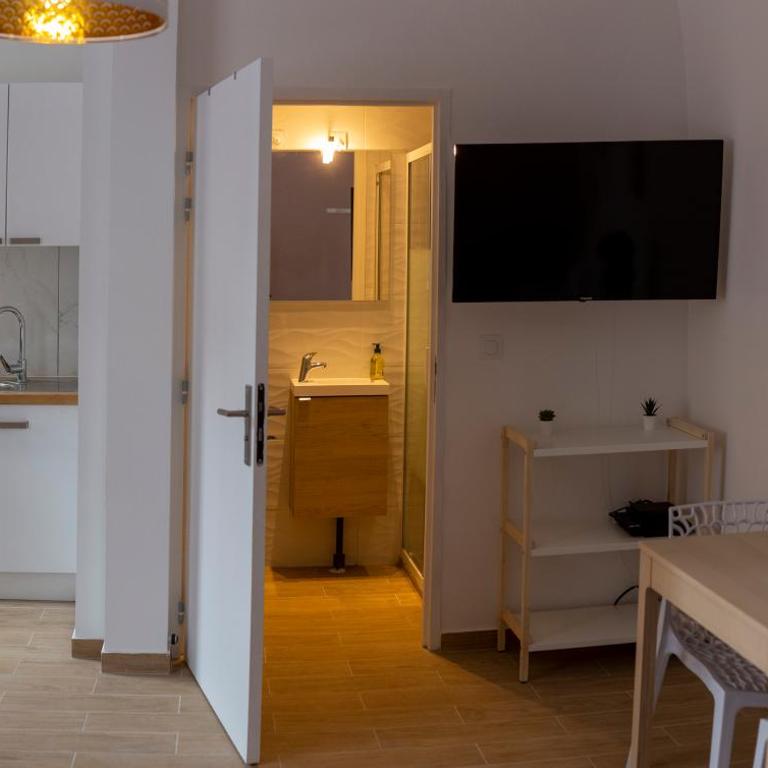 LOC TROTTEUR LE PIVOINE Studio Grand confort, Gare SNCF de Lourdes - Apartamento de 1 dormitorio - 15