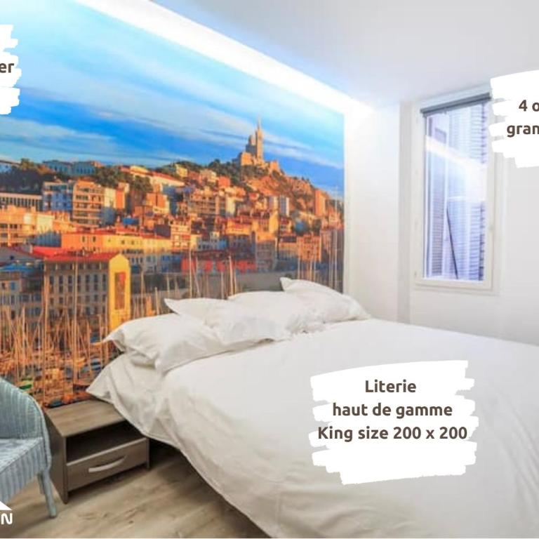 SUD PASSION - Fada Vieux Port - Calme - Linge de qualité - Lit king size - Fibre - Apartment - 3